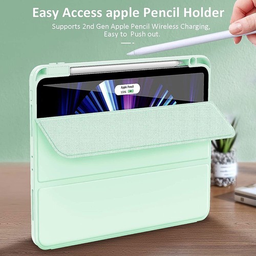 Smart Case For 2025 NEW iPad Air 11" M3/ iPad Pro 11 inch 2024 Clear Back Cover - Picture 53 of 75