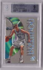 1998-99 Skybox E-X Century DIRK NOWITZKI Essential Credentials Now RC BGS 9 # 68
