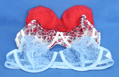 Forever 21 Underwire Lined & Unlined T-shirt Bra Bundle Lot Size Small #E9757