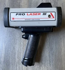 Kustom Signals Pro Laser III Lidar Radar Speed Gun TURNS ON / WON'T TAKE READING