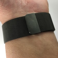 milanese loop 44mm black