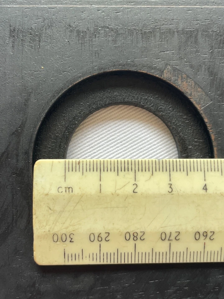 Wooden Lens Board Copal#0 100mm x 100mm / 4" x 4" - Image 3 of 4