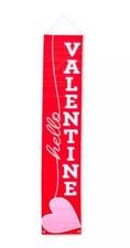 Valentine's Day Hanging Banner For Door, Wall 72in x 14in by Way to Celebrate