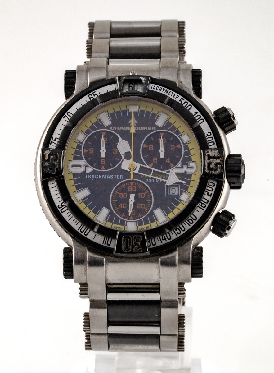 ビリヤード Master Chase Durer Trackmaster Quartz Chronograph Watch 00015-07-2 | eBay