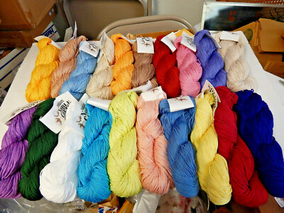 Cascade Yarns Noble Cotton 100% Mercerized Long Staple Cotton  NEW 25 Colors
