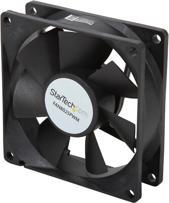 StarTech.com FAN8025PWM 80mm Computer Case Fan with PWM - Pulse Width Modulation