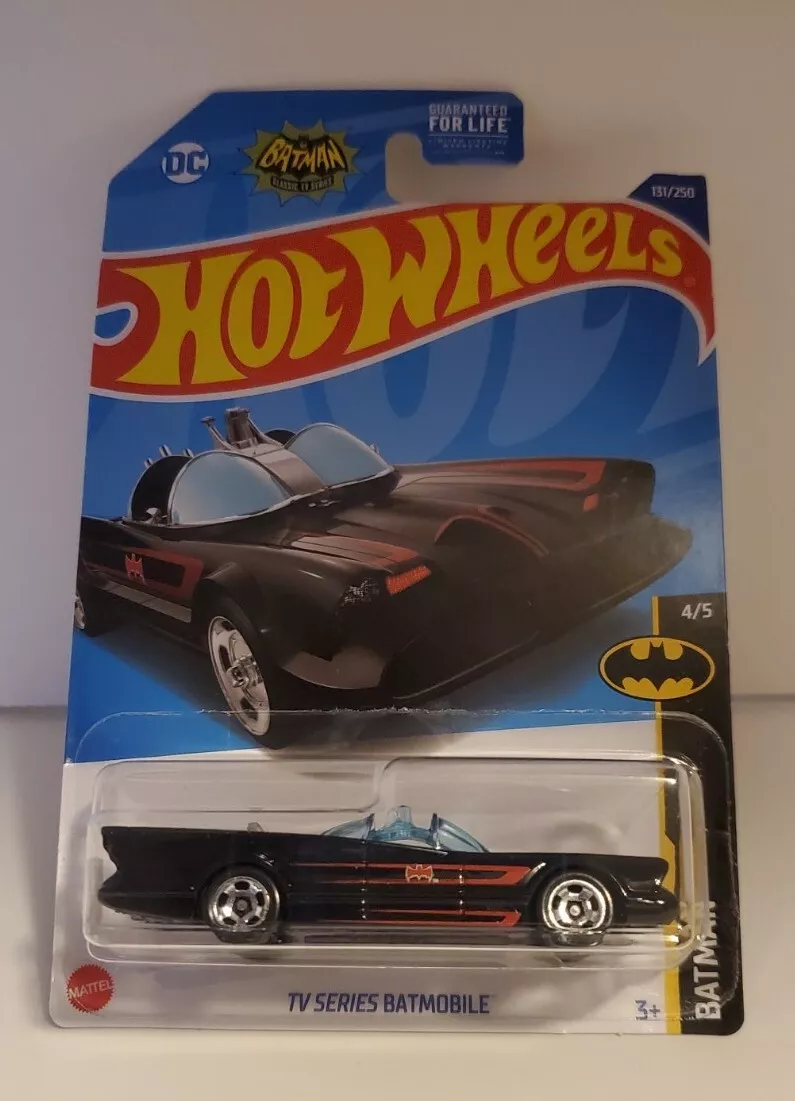 Carrinho Hot Wheels Batman Tv Series Batmobile Dc 4/5