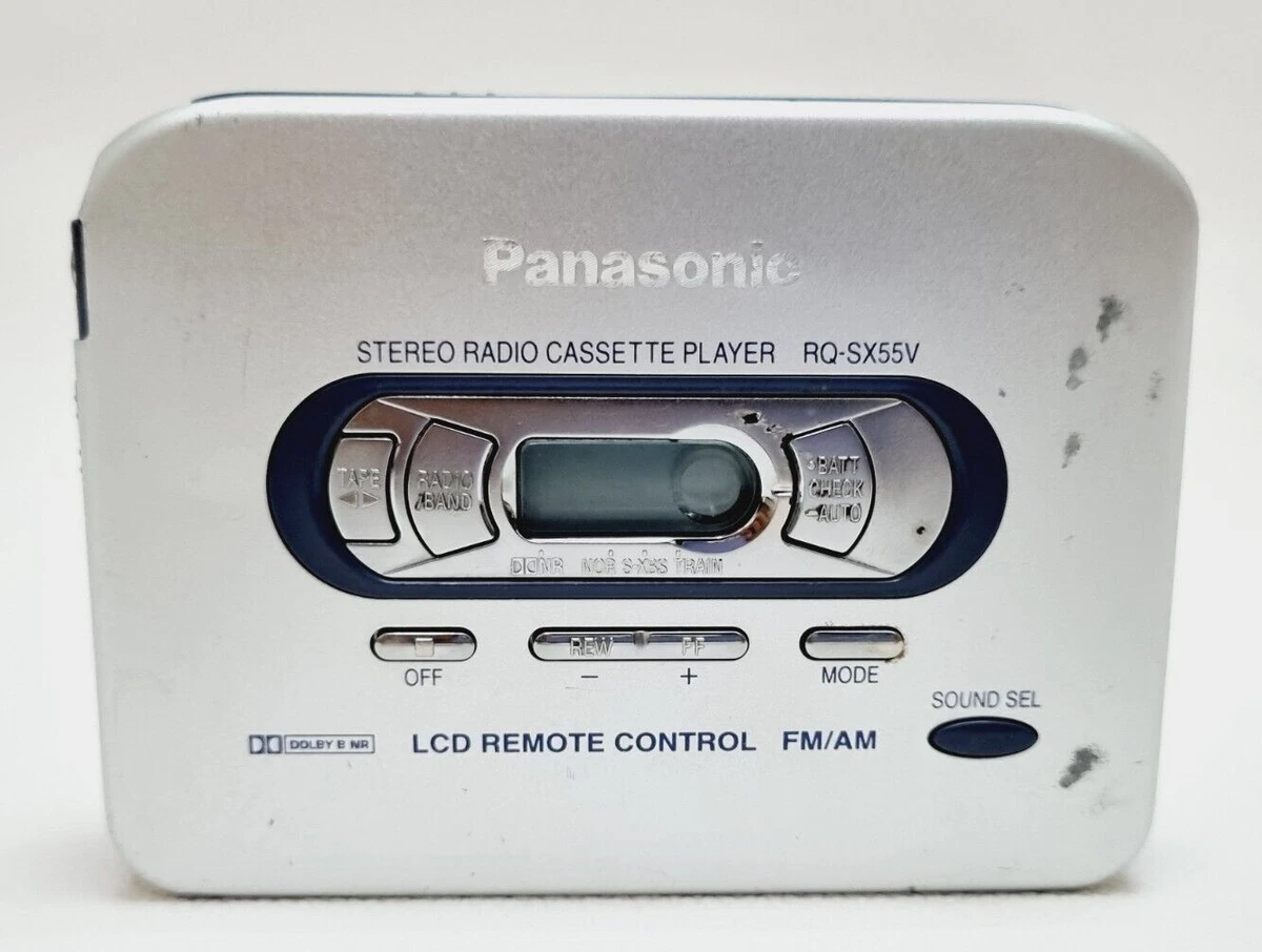 Panasonic Mini Cassette Player (Walkman) Personal Cassette Players