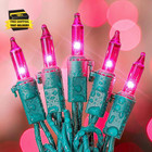 Purple Halloween Lights Outdoor,50 Count Incandescent Bulb Waterproof Fairy Ligh