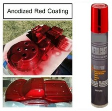 Anodized Red Coating Caliper Brake Rotor Paint High Heat Engine Enamel Spray