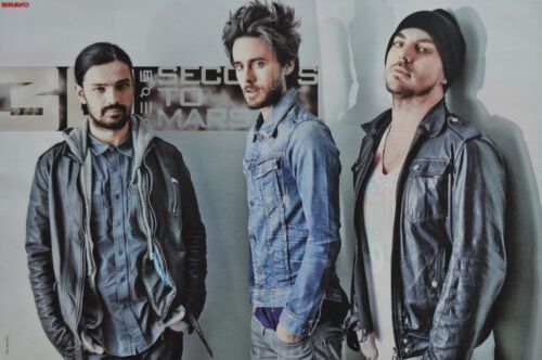 30 SECONDS TO MARS - A3 Poster (ca. 42 x 28 cm) - Jared Leto Clippings Sammlung - Picture 1 of 1