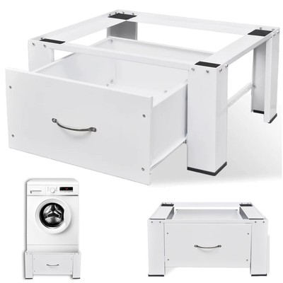 Waschmaschine Untergestell mit Schublade Waschmaschinensockel Podest