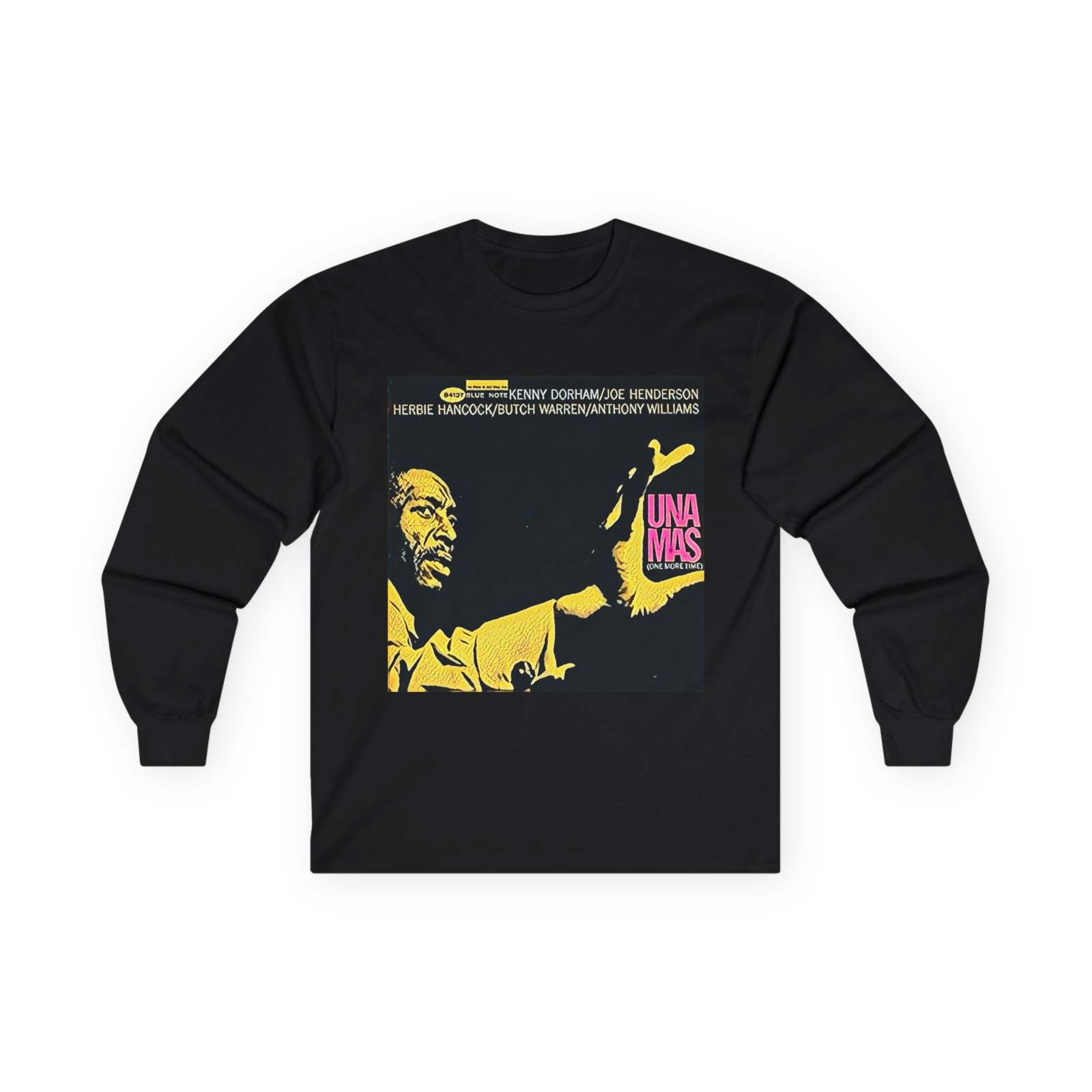 Kenny Dorham Jazz Art Graphic Long Sleeve Crewneck Tee Gift for Music Lovers