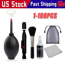 1-100X 6in1 Camera Cleaner Kit For Digital Camera Lens Sensor Cleaning Tools Set