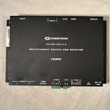 CRESTRON MULTIFORMAT SWITCH AND RECEIVER HD-MD-400-C-E