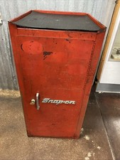 Vintage Rare Snap-on Kr-274d Side Cabinet 3 Drawer 1 Shelf 1 Key Red Vintage Rare Snap-on Kr-274d Side Cabinet 3 Drawer 1 Shelf 1 Key Red