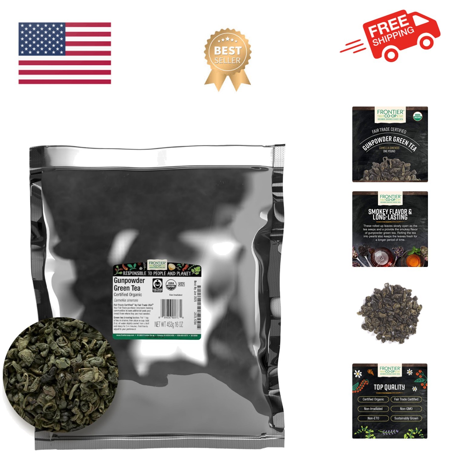 Leaves - 1 Lb Bulk For Tea Lovers