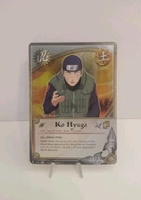 Naruto CCG Ko Hyuga #1496 Near Mint - Gold Foil - Unlimited