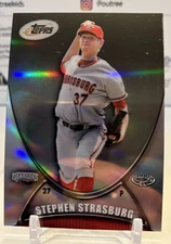 2010-11 eTopps Minor League Prospectus #10 Stephen Strasburg /1499 Nationals