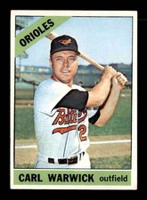 1966 Topps #247 Carl Warwick   VG/VGEX X3596774