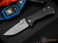 Defiant 7 Knives Talos Stonewashed MagnaCut Designed by Les George