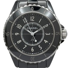 Chanel J12 33MM H5695 33mm Ceramic Black Dial Quartz Watch #OKW786