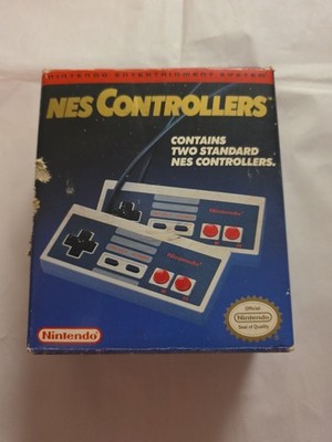 Nintendo NES Controllers Wired Gray 2-Pack 7.5 ft Cable Precision Control