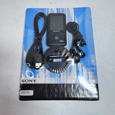Sony Walkman NWZ-S615F Black (2 GB) Digital Media Player factory refurbished