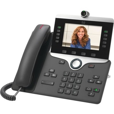 Cisco 8845 IP Phone 8800 Series 720p HD video, 5  color display, wideband audio