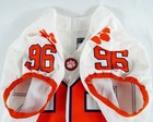 2017-22 Clemson Tigers #96 Game Issued Pos Used White Jersey Football NP R 44 62 — photo 6