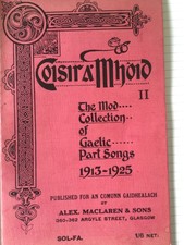 Rare copy of Corsair A  Mhoid- 2 -the mod collection of part Gaelic songs