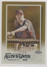 2020 Topps Allen & Ginter Chrome Gold Refractor 2/50 Justine Siegal #228 1u6