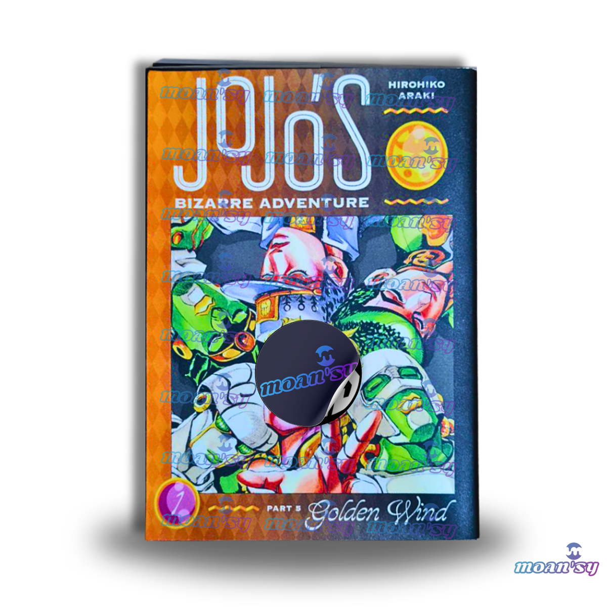 Jojos Bizarre Adventure Part 5 Golden Wind Vol 1-9 Set English