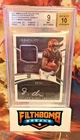 /99 Silver Ink 2021 Immaculate Ja'Marr Chase Eye Black Rookie Patch Auto BGS 9