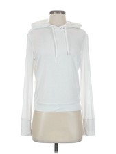 Assorted Brands Women White Pullover Hoodie XS