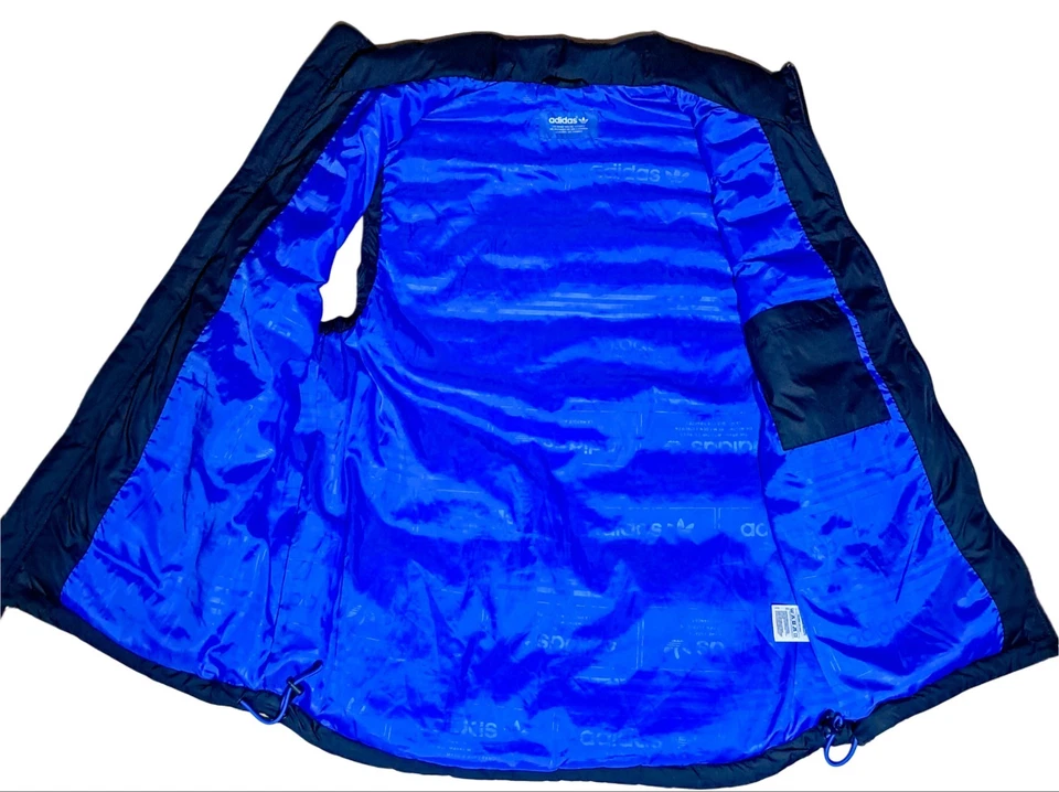 Adidas Originals Praeztige синтетический жилет мужской L черный пуховик Gilet ретро - Изображение 3 из 4