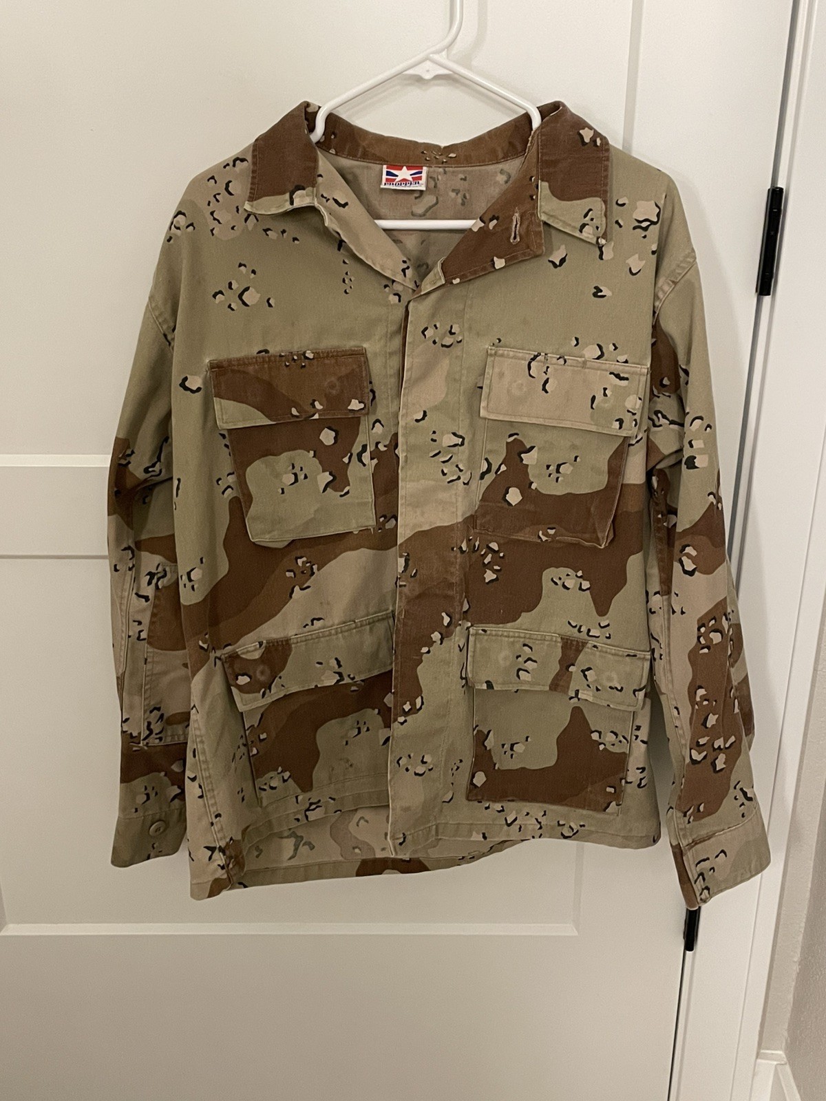 Propper BDU Jacket Mens LARGE Regular Desert Camo… - image 3