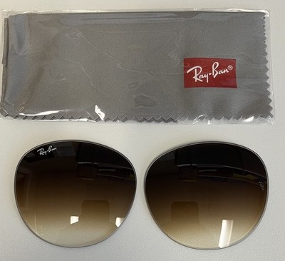 GENUINE Ray Ban RB2204 BROWN Gradient Replacement Lenses 54 mm GLASS 902/51