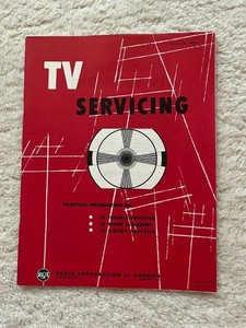 1951 RCA TV Servicing John R Meagher Trouble Shooting Alignment Analysis