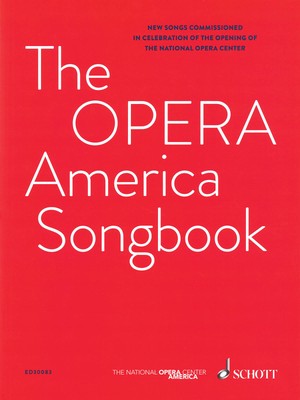 The OPERA America Songbook Vocal Piano Sheet Music 46 Art Songs Schott Book