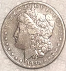 1880 S Morgan circulated w/good features & eye appeal decent luster free ship