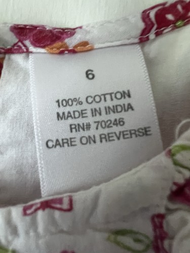 Parisian kids signature little girls Bubble Bottom dress size 6 #99 - Picture 3 of 7