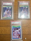 1989 Donruss Baseball's Best Ken Griffey Jr 192 RC (2) & 1990 Score Rising Stars