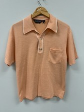Vintage Arnold Palmer Polo Shirt Mens Med Robert Bruce Made USA Single Stitch