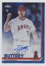 2019 Topps Chrome Rookie Auto Blue Refractor 20/150 Ty Buttrey #RA-TB Auto 7m3