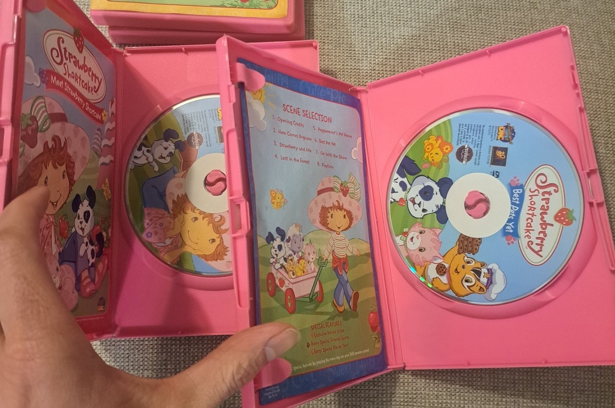 Strawberry Shortcake Berry Sweet Collection (DVD, 2005, 5-Disc Set