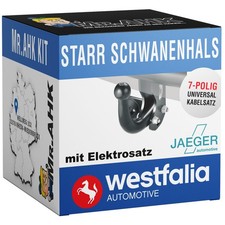 Für Fiat Doblo 01-05 Westfalia Anhängerkupplung starr mit 7pol Elektrosatz
