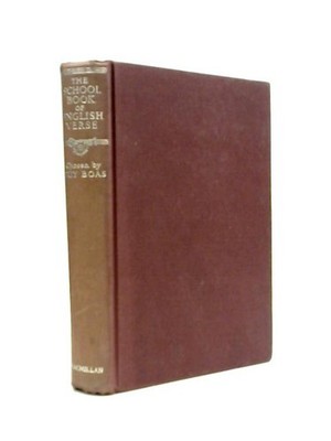 Das Schulbuch der englischen Verse (Guy Boas (Hrsg.) - 1956) (ID:03908)