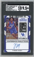 2020 Contenders Draft Picks TYRESE MAXEY Conference Ticket Rookie AUTO 1/5 #68