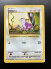 Pokemon Card Rattata 61/102 Shadowless Base Set WOTC
